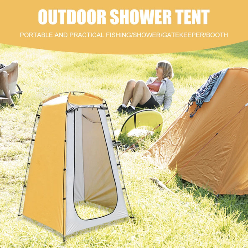 Barraca de Privacidade Dobrável – Ideal para Camping, Praia e Viagens