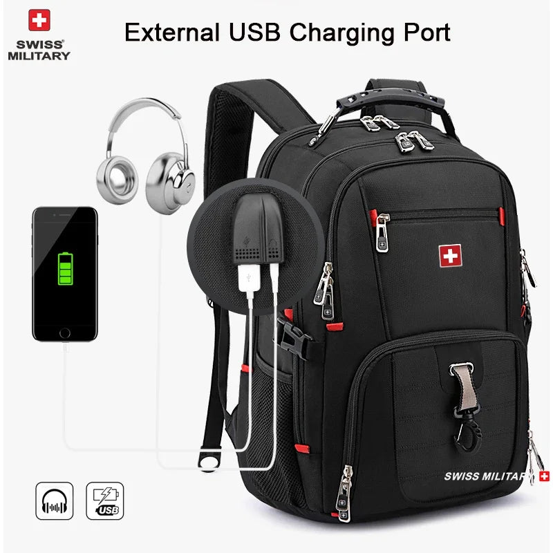Mochila Masculina Swiss Military – Resistente, Moderna e Funcional