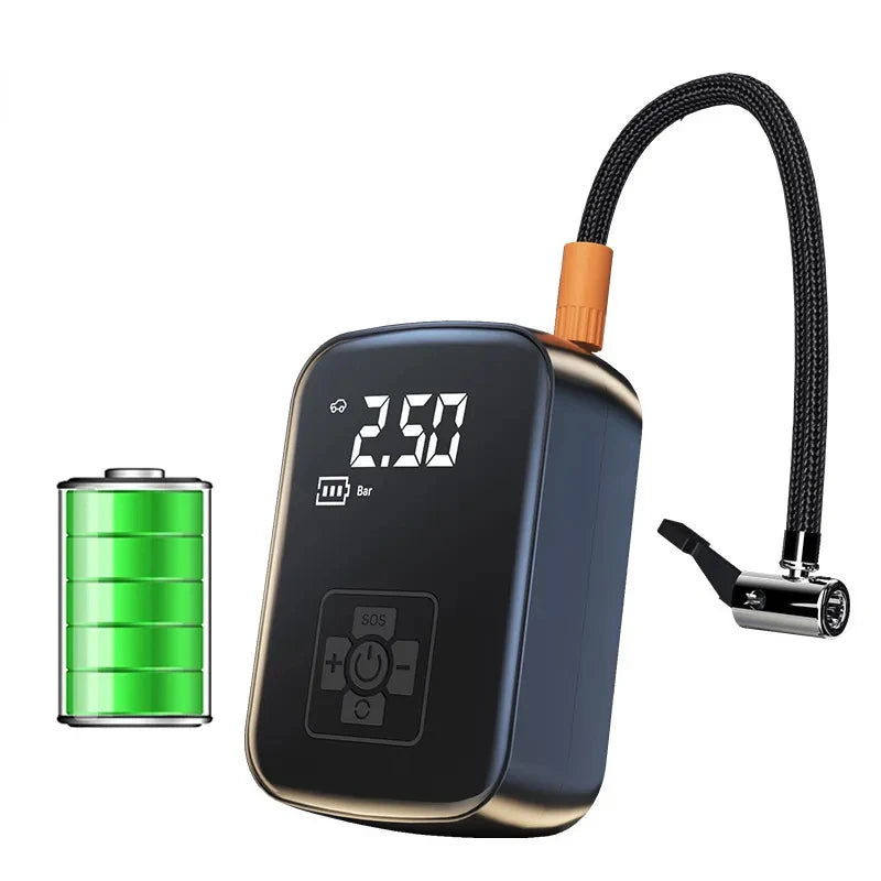 Mini Compressor de Ar Portátil EAFC – Potente e Versátil