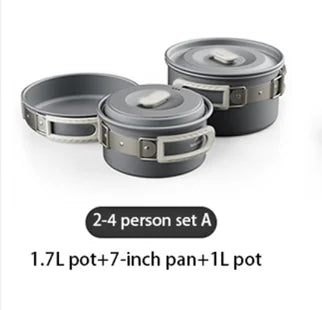 Conjunto de Utensílios de Cozinha para Acampamento Naturehike – Leve, Durável e Funcional